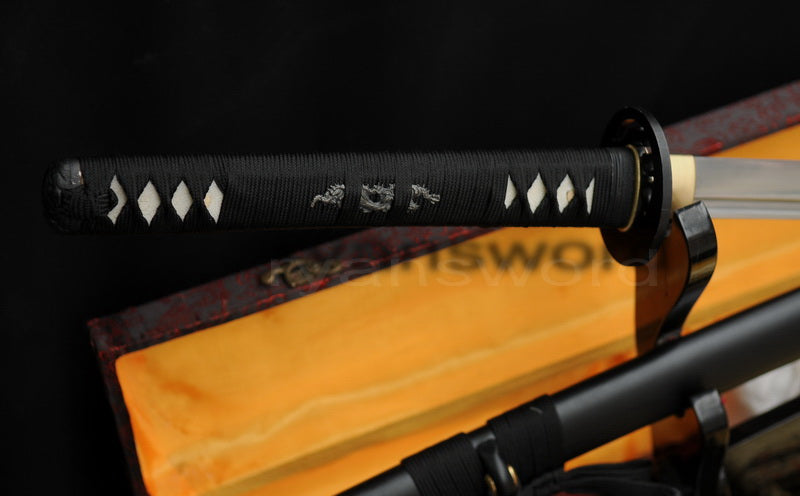 T10 Steel Katana japanese sword for samurai battle ready full tang