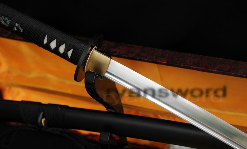 T10 Steel Katana japanese sword for samurai battle ready full tang