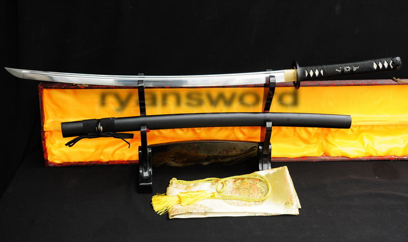 T10 Steel Katana japanese sword for samurai battle ready full tang
