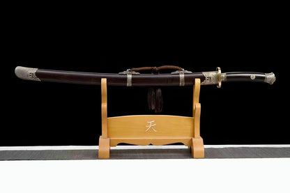 Chinese top quality Qin Dao Sword folded pattern steel handcraft best for collection