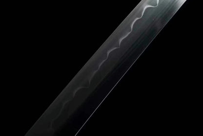 Authentic Katana swords full tang Alloy tsuba T10 steel clay tempered sharp