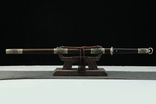 Chinese top quality Ancient Sword flowers style fitting handcraft best for collection