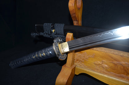 Full Tang T10 Steel Katana japanese samurai sword sharp dragon tsuba