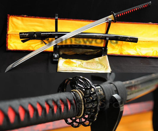 Katana  Japanese swords for samurai 1095 High Carbon Steel full tang Sharp