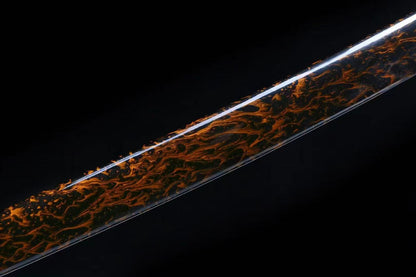 Stormtrace Fang Katana – Folded Steel Full Tang Sword