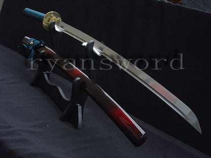 Katana 1095 High Carbon Steel samuria tusba battle ready japanese sword full tang