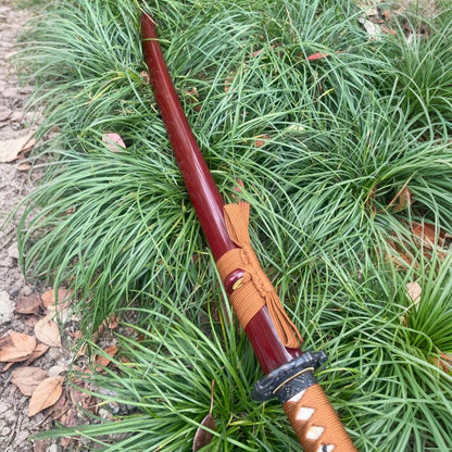 Crimson Fang Katana (Clay-Tempered Folded 1095 Steel)