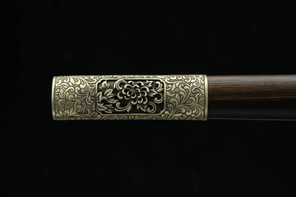 Chinese top quality Ancient Sword flowers style fitting handcraft best for collection