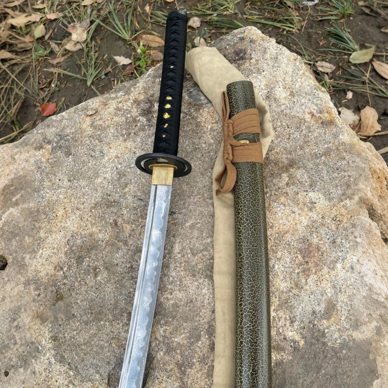 Forest Viper|Handmade katana japanese samurai 1095 high carbon steel full tang battle ready Sharp