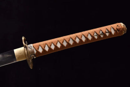 Emberfang Steel Katana – Clay Tempered T10 Full Tang Blade
