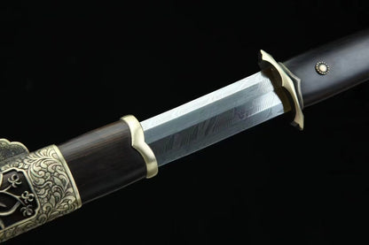Chinese top quality Ancient Sword flowers style fitting handcraft best for collection
