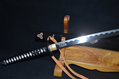 Kill Bill Katana – Tribute to Iconic Steel ⚔️ | High-Carbon Full Tang Blade