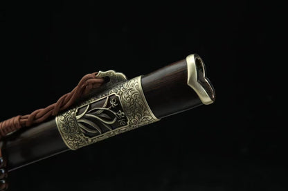 Chinese top quality Ancient Sword flowers style fitting handcraft best for collection