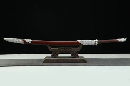 Chinese top quality Ancient Dao Sword feather style fitting handcraft best for collection