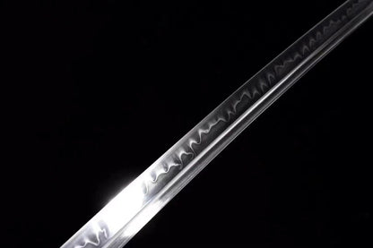 Authentic Katana swords full tang dragon tsuba T10 steel clay tempered