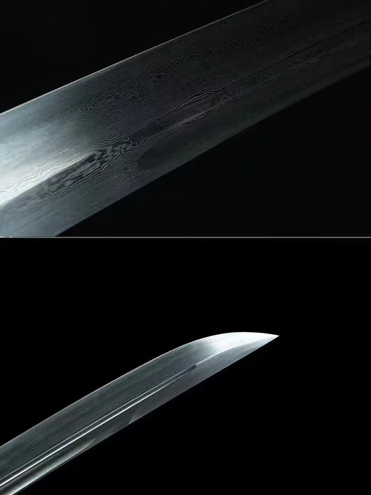 Chinese top quality Ancient Dao Sword feather style fitting handcraft best for collection