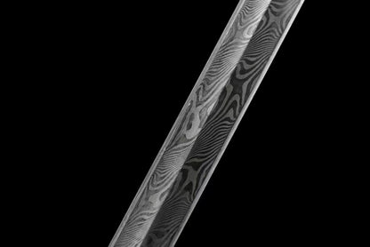 Chinese top quality Han Sword folded pattern steel handcraft best for collection