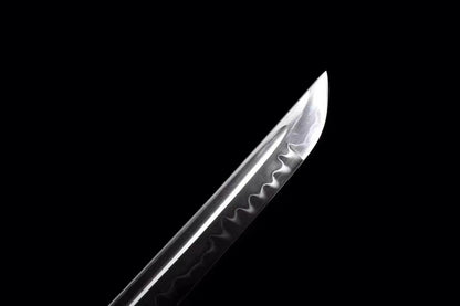 Authentic Katana swords full tang dragon tsuba T10 steel clay tempered