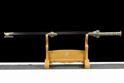 Chinese top quality Han Sword folded pattern steel handcraft best for collection