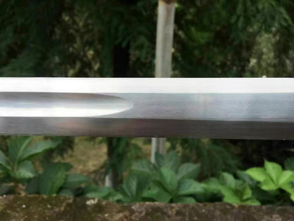 Ninja top quality bamboo style saya Juhe Knife Sword flexible steel handcraft for practice