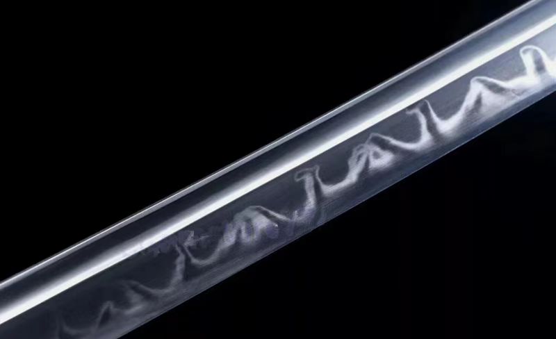 Authentic Katana swords full tang T10 steel Hitatsura clay tempered sharp battle ready can cut tree