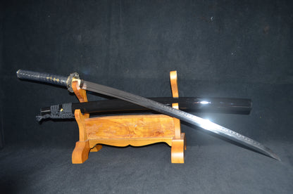 Full Tang T10 Steel Katana japanese samurai sword sharp dragon tsuba