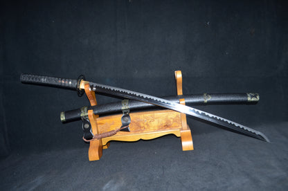 1095 high carbon Steel  Katana japanese sword full tang sharp battle ready cut paper