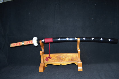 One piece Anime Style Zoro & Law 1095 high carbon Steel Blade Samurai Sword Katana Series