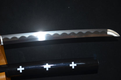 One piece Anime Style Zoro & Law 1095 high carbon Steel Blade Samurai Sword Katana Series