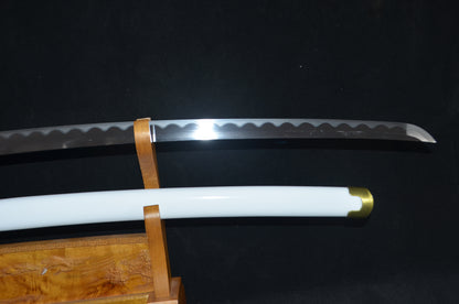 One Piece Roronoa Zoro Wado Ichimonji – Hand-Forged 1095 Steel with Mirror Polish Finish