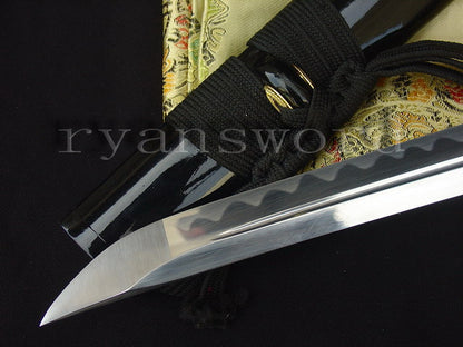 1095 high carbon Steel curve hamon Katana Top quality Tsuba full tang sharp