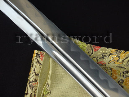 1095 high carbon Steel curve hamon Katana Top quality Tsuba full tang sharp