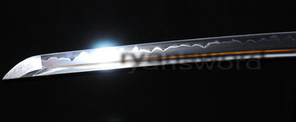 T10 Steel Clay Tempered Katana japanese sword for samurai battle ready