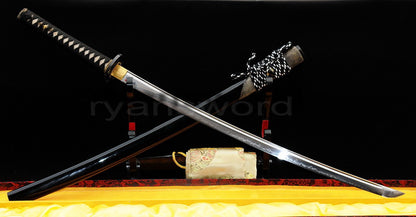 T10 Steel Clay Tempered Katana Full tang sharp japanese sword