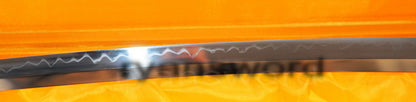 T10 Steel Clay Tempered Katana Japanese sword for samurai full tang battle ready