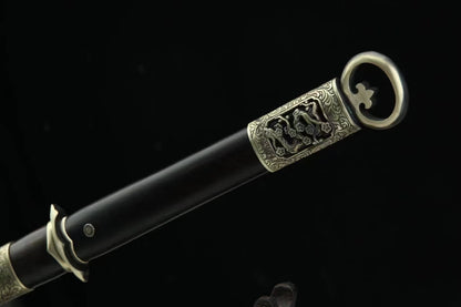 Chinese top quality Ancient Sword flowers style fitting handcraft best for collection