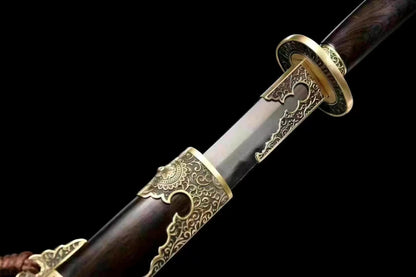 Chinese top quality Ancient Sword flowers style fitting handcraft best for collection