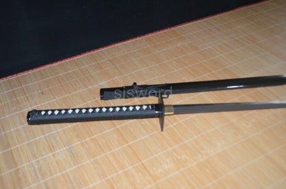 Obsidian Gale Katana – Precision Forged with 9260 Spring Steel