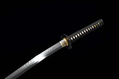Kill Bill Katana – Clay Tempered Blade with Real Hamon, Built for Performance