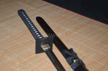 Obsidian Gale Katana – Precision Forged with 9260 Spring Steel