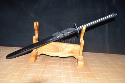 Obsidian Gale Katana – Precision Forged with 9260 Spring Steel