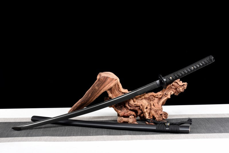 Shadow Bloom | 1024 Layer Blackened Folded Steel Katana