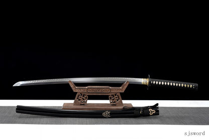 Kill Bill Katana – Clay Tempered Blade with Real Hamon, Built for Performance