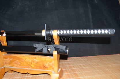 Obsidian Gale Katana – Precision Forged with 9260 Spring Steel