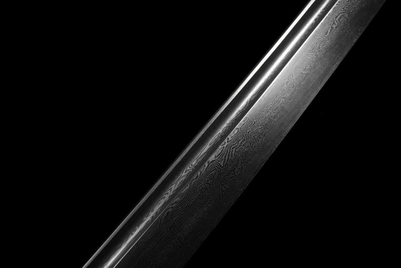 Shadow Bloom | 1024 Layer Blackened Folded Steel Katana