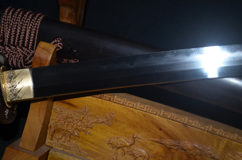 Highest Grade Japanese Katana Sharp Samurai Sword Honsanmai Clay Tempered Full tang