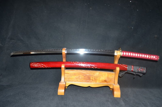 Hand Forged Honsanmai Clay Tempered Japanese Katana Samurai Sword Top quality
