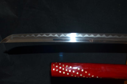 Hand Forged Honsanmai Clay Tempered Japanese Katana Samurai Sword Top quality