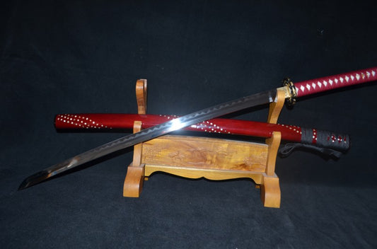 Hand Forged Honsanmai Clay Tempered Japanese Katana Samurai Sword Top quality
