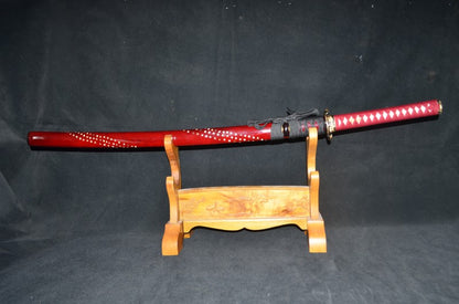 Hand Forged Honsanmai Clay Tempered Japanese Katana Samurai Sword Top quality